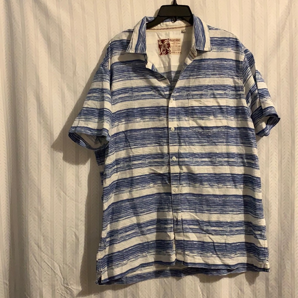 Men’s Mantaray Button Up Shirt